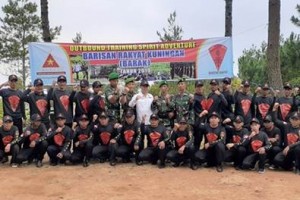 Anggota BARAK berfoto bersama usai kegiatasn.